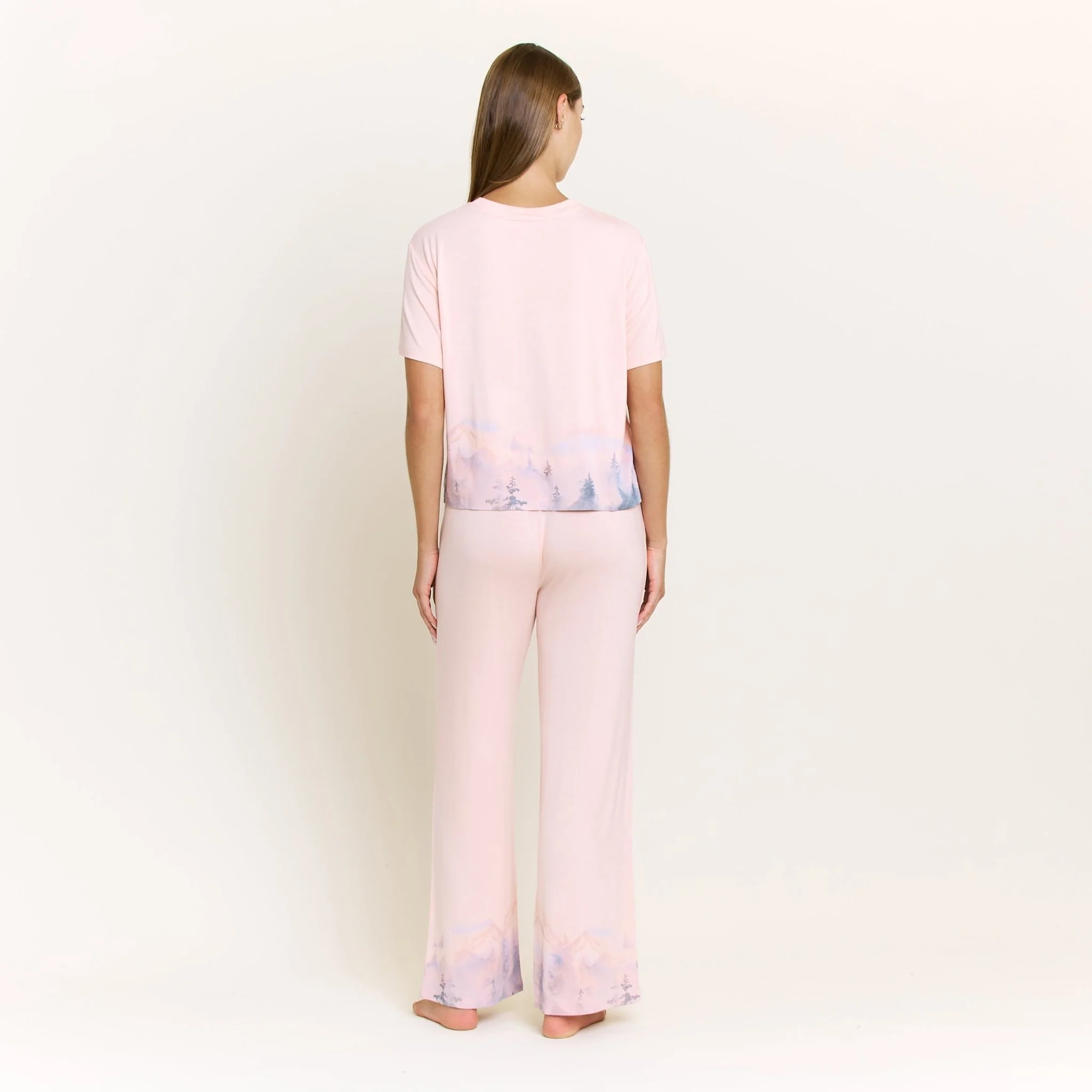 All American Tee Pant Set in Champagne Mountains - Image 4