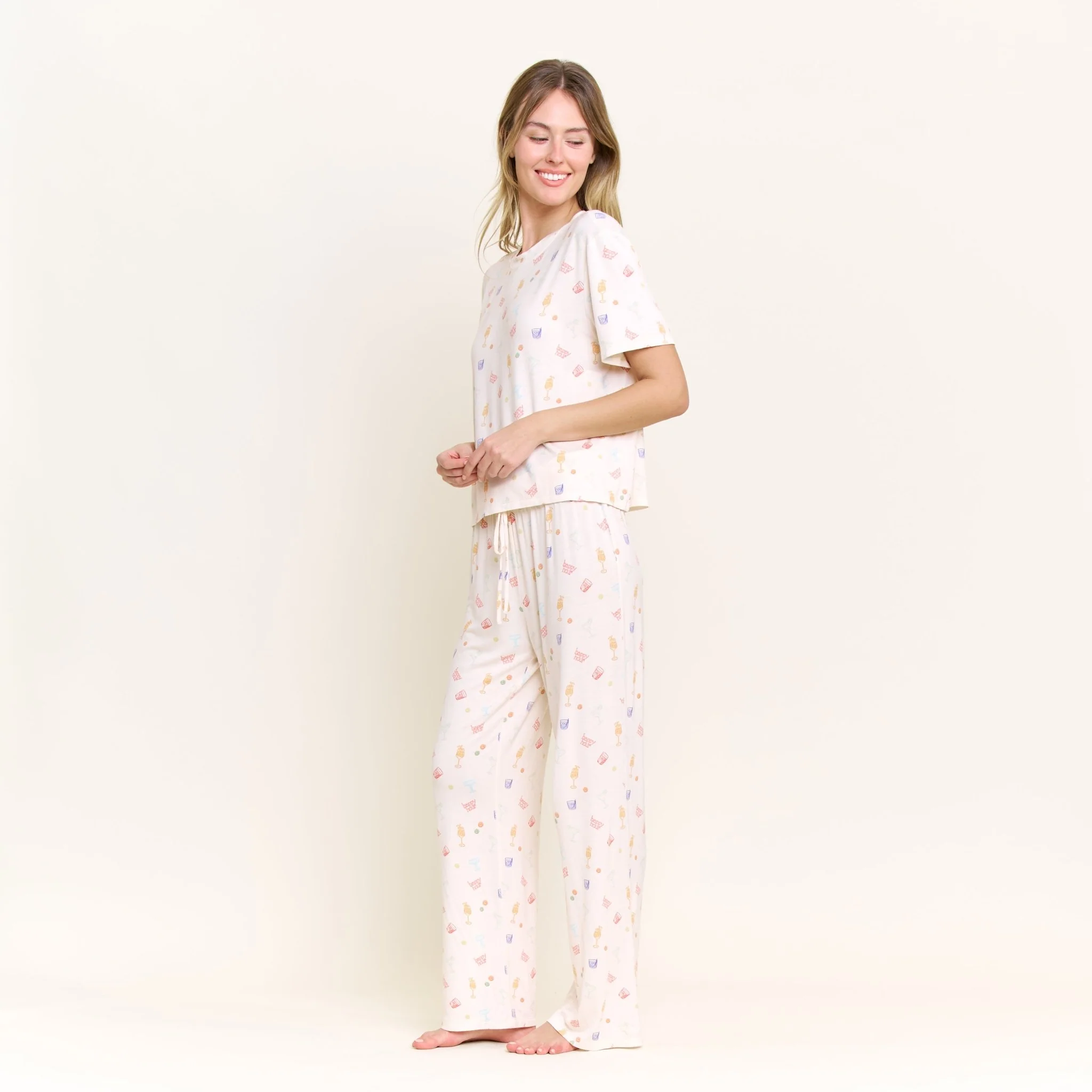 All American Tee Pant Set in Happy Hour - Image 3