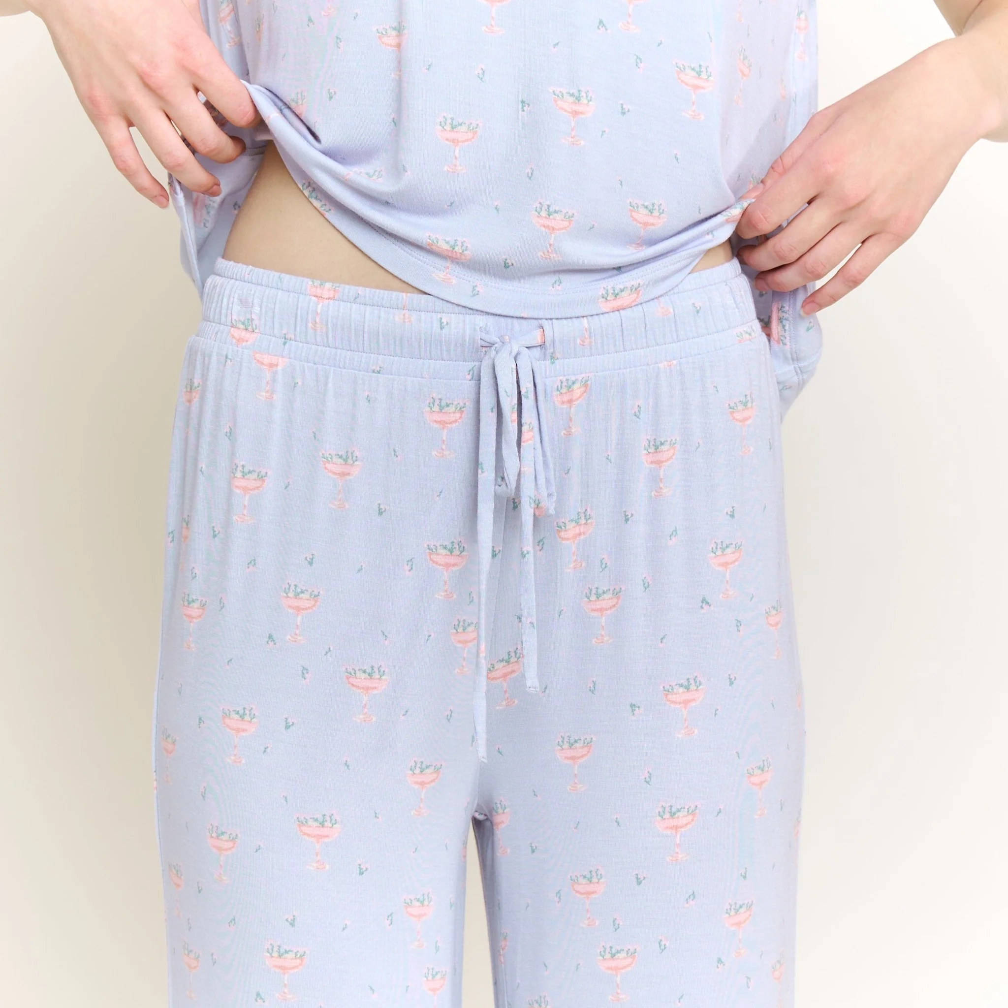All American Tee Pant Set in Moonbeam Rosé - Image 5