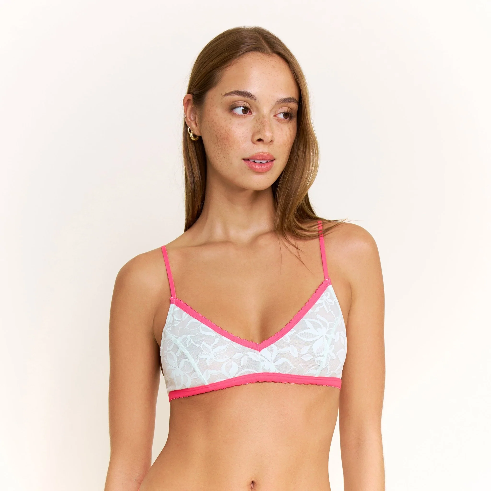 Azlin Bralette in Mint Mojito