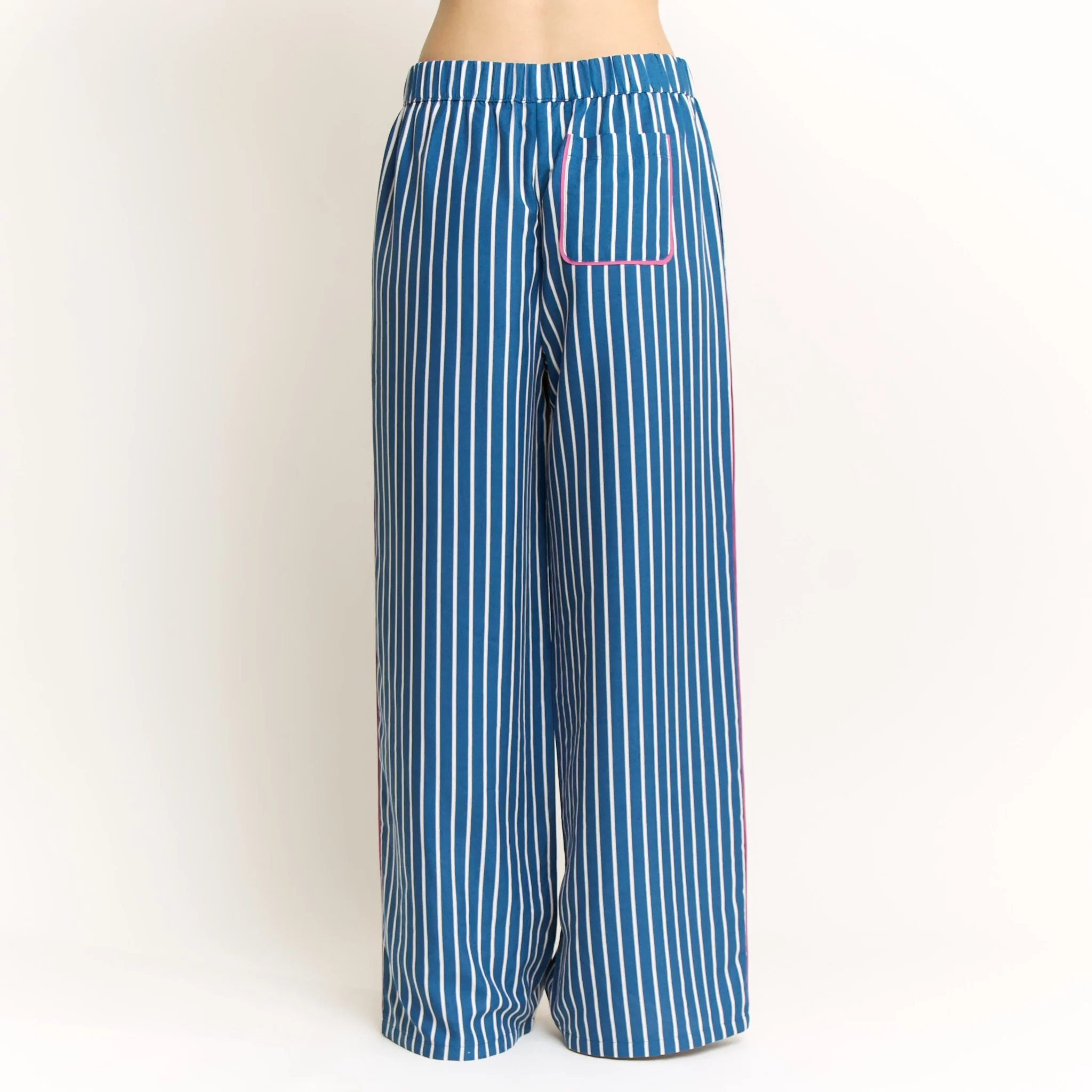 Brunch Date Pant in Pacific Stripe - Image 4