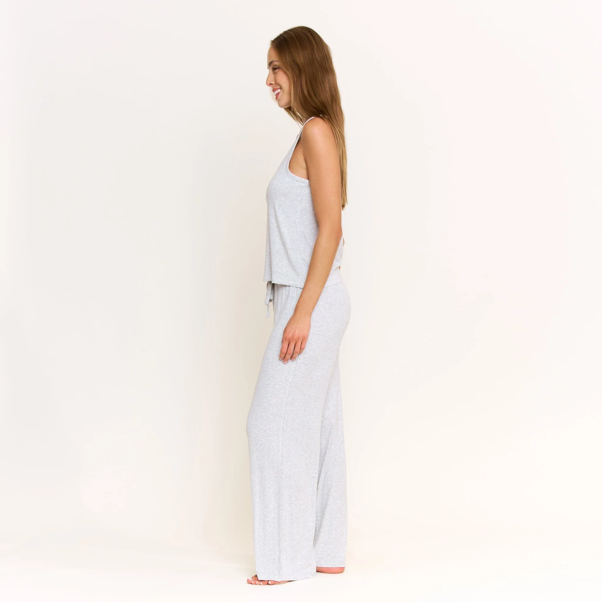 Cloud Modal Tank in Heather Grey - Image 5