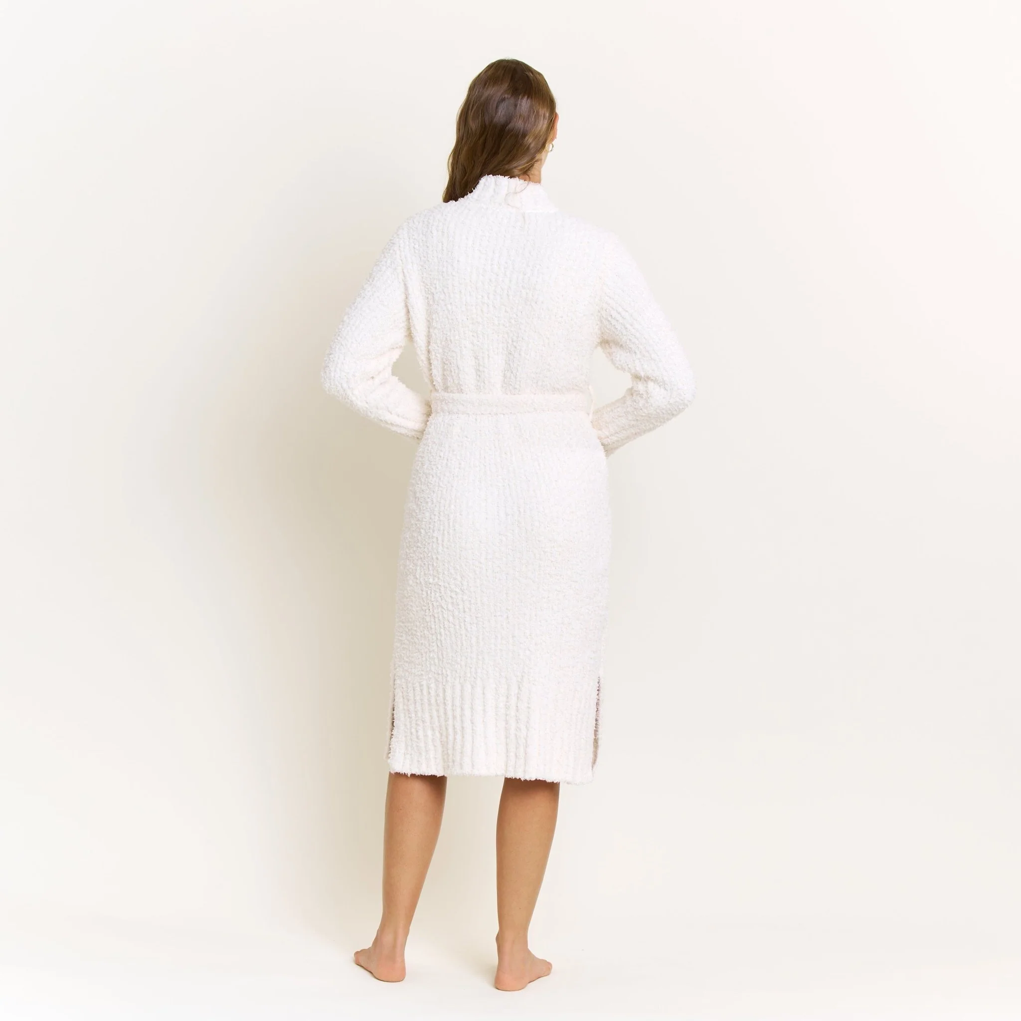 Morning Brew Robe In Ivory - Image 5