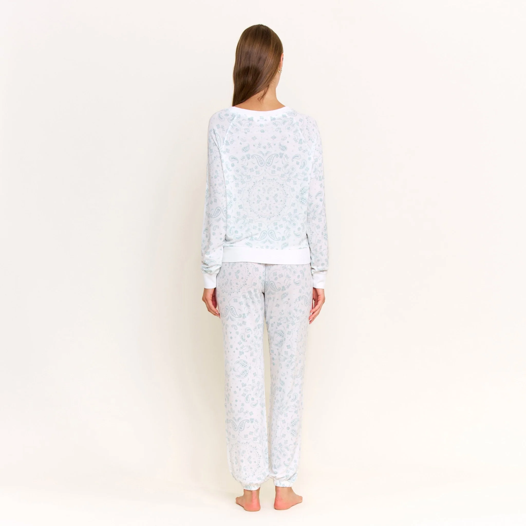 Star Seeker Long Set in Ivory Western Paisley - Image 4