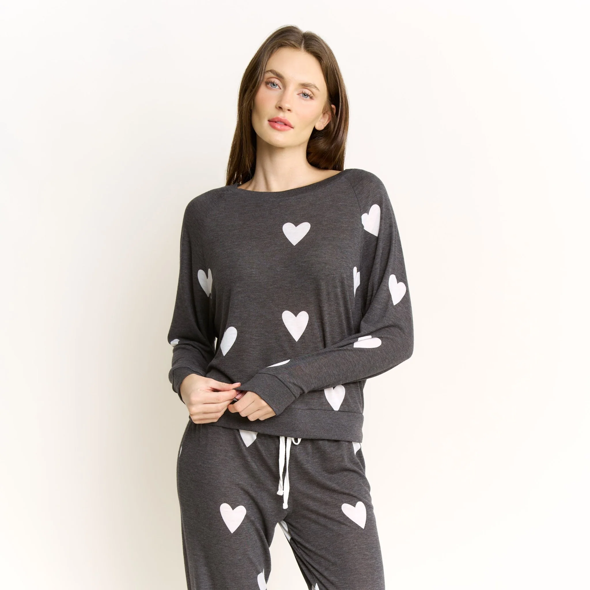 Star Seeker Long Set in Noir Hearts - Image 2