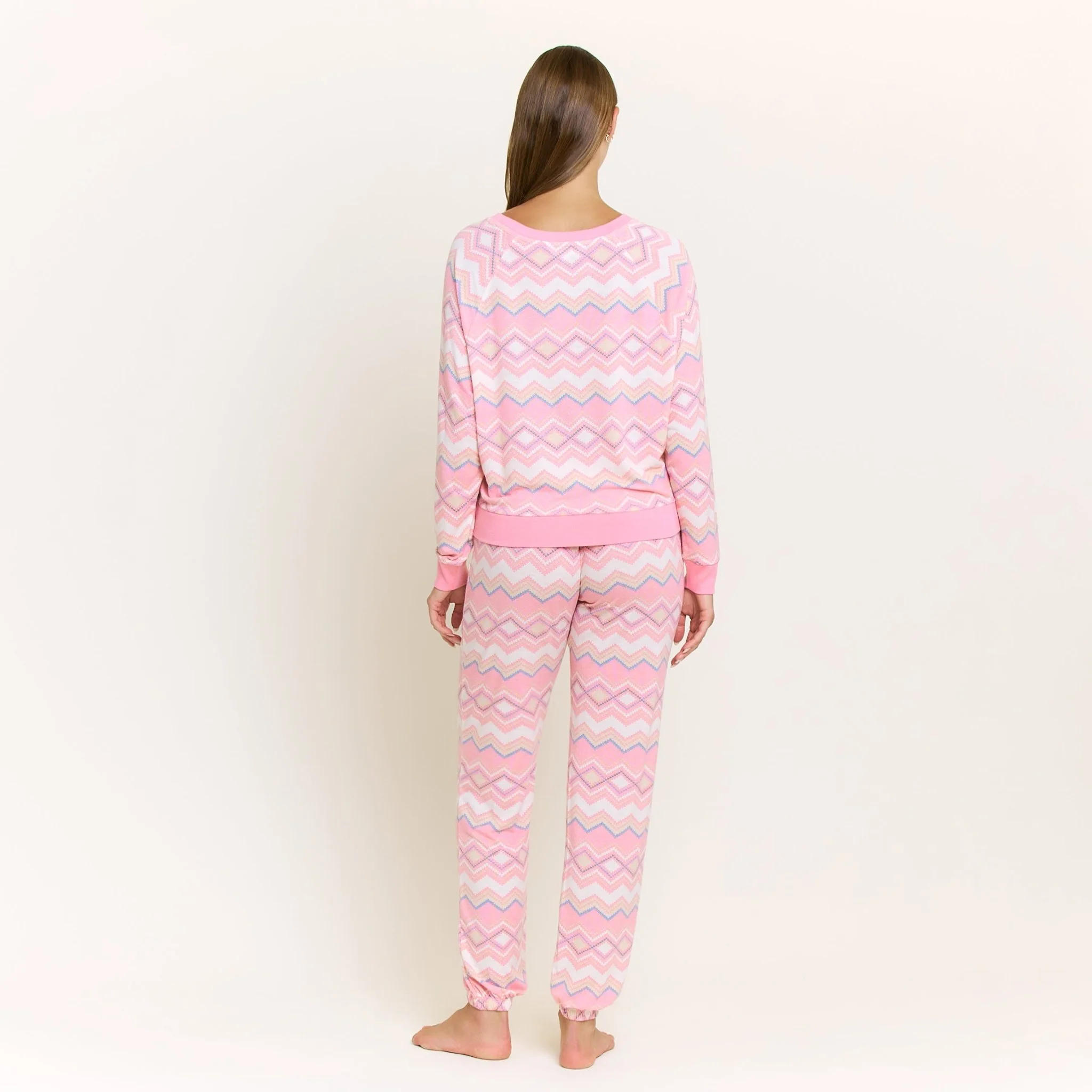 Star Seeker Long Set in Paloma Fair Isle - Image 4
