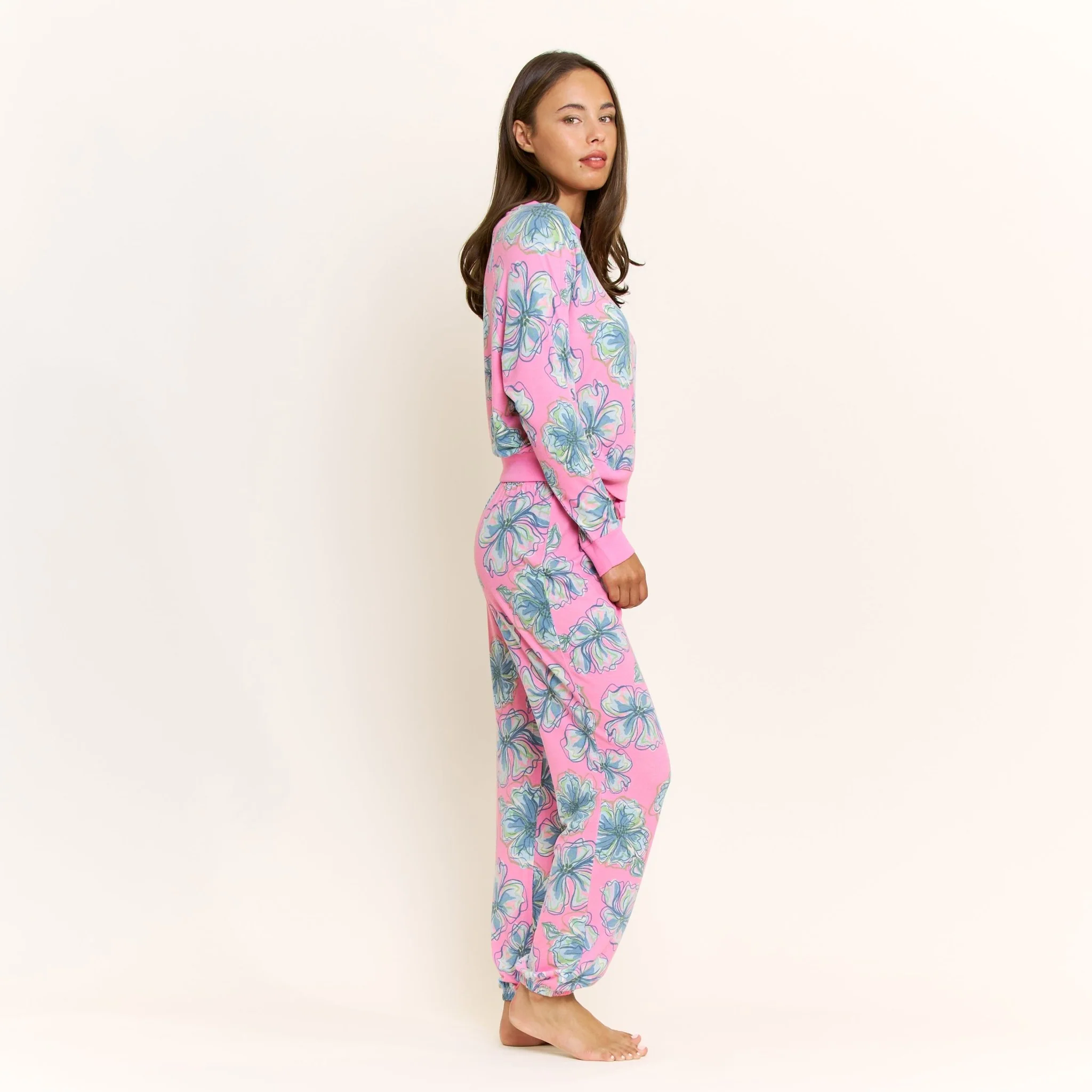 Star Seeker Long Set in Rosette Floral - Image 4