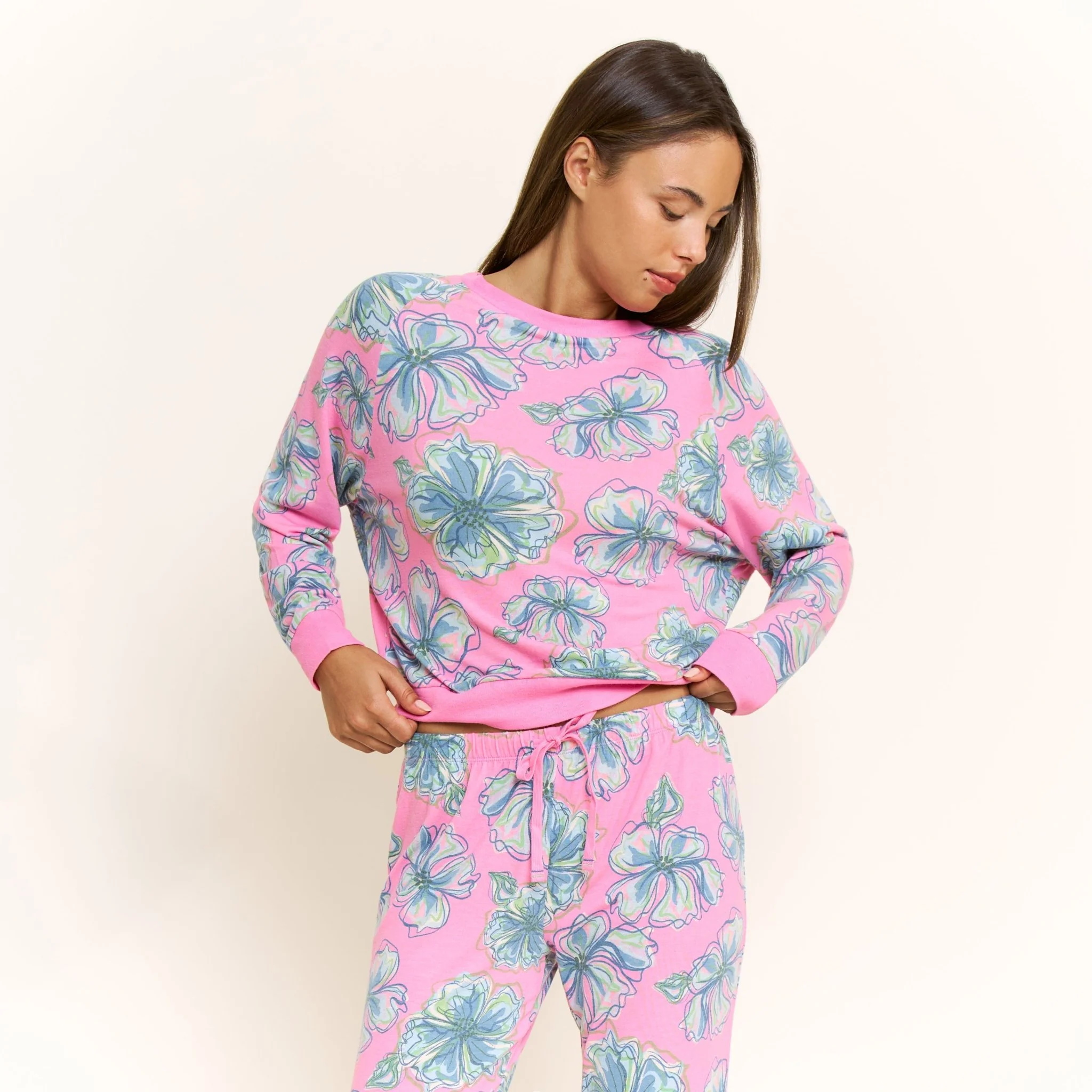 Star Seeker Long Set in Rosette Floral - Image 5