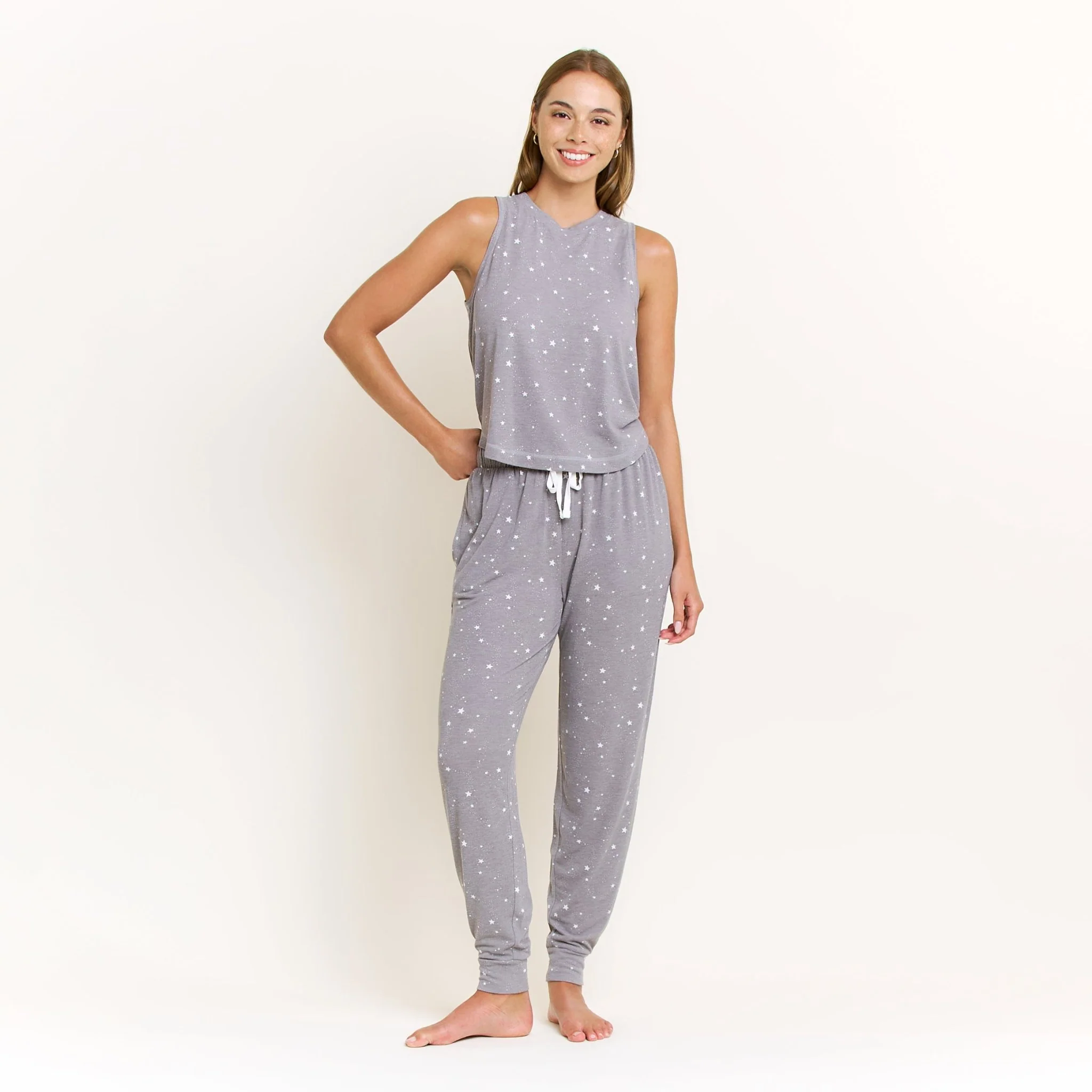 Star Seeker Tank Pant Set in Castle Rock Stars