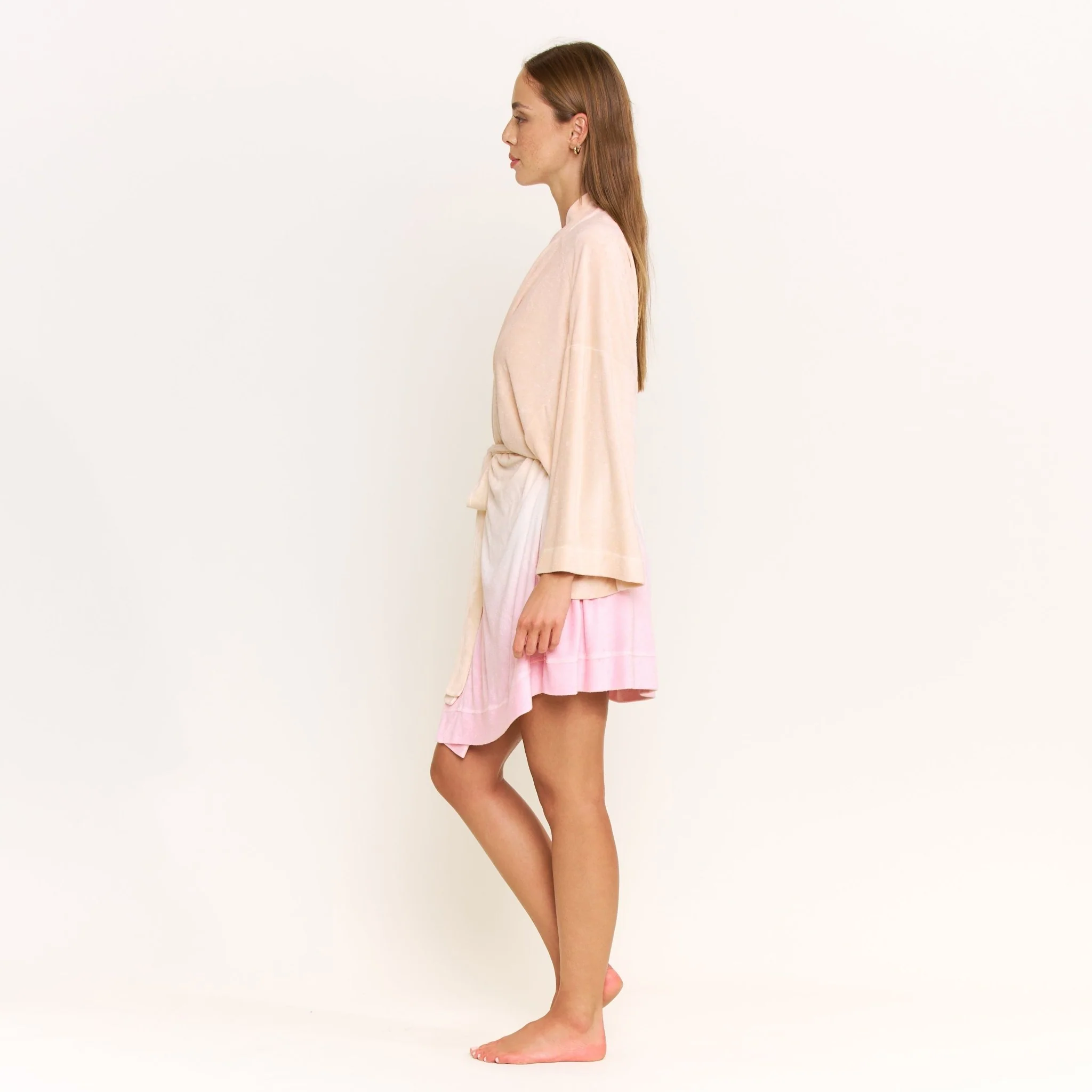Take A Break Robe in Sunset Dip-Dye - Image 4